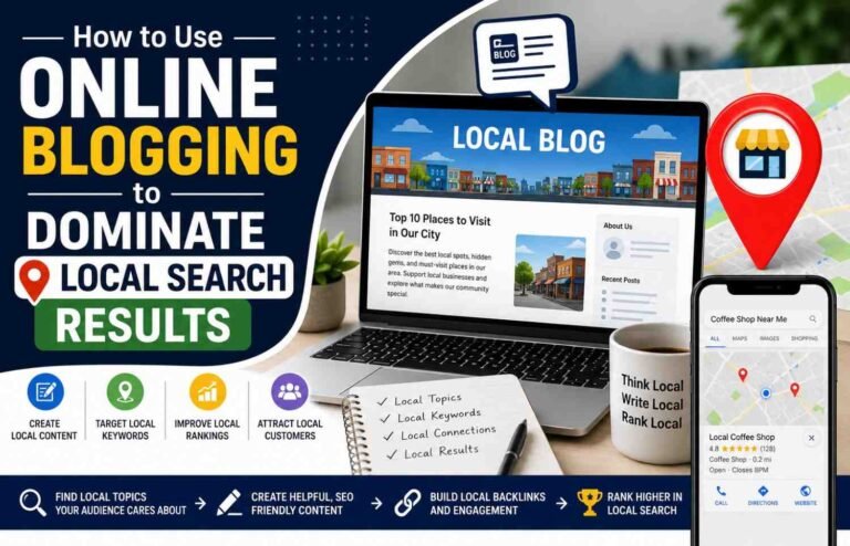 How to Use Online Blogging to Dominate Local Search Results