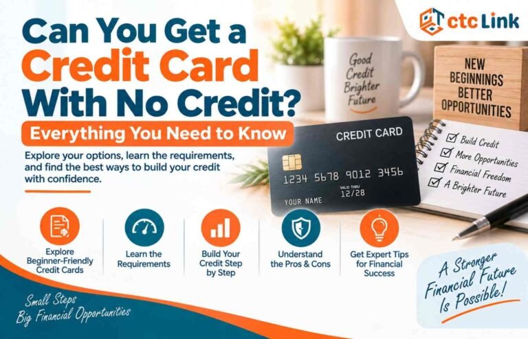 Get a Credit Card With No Credit